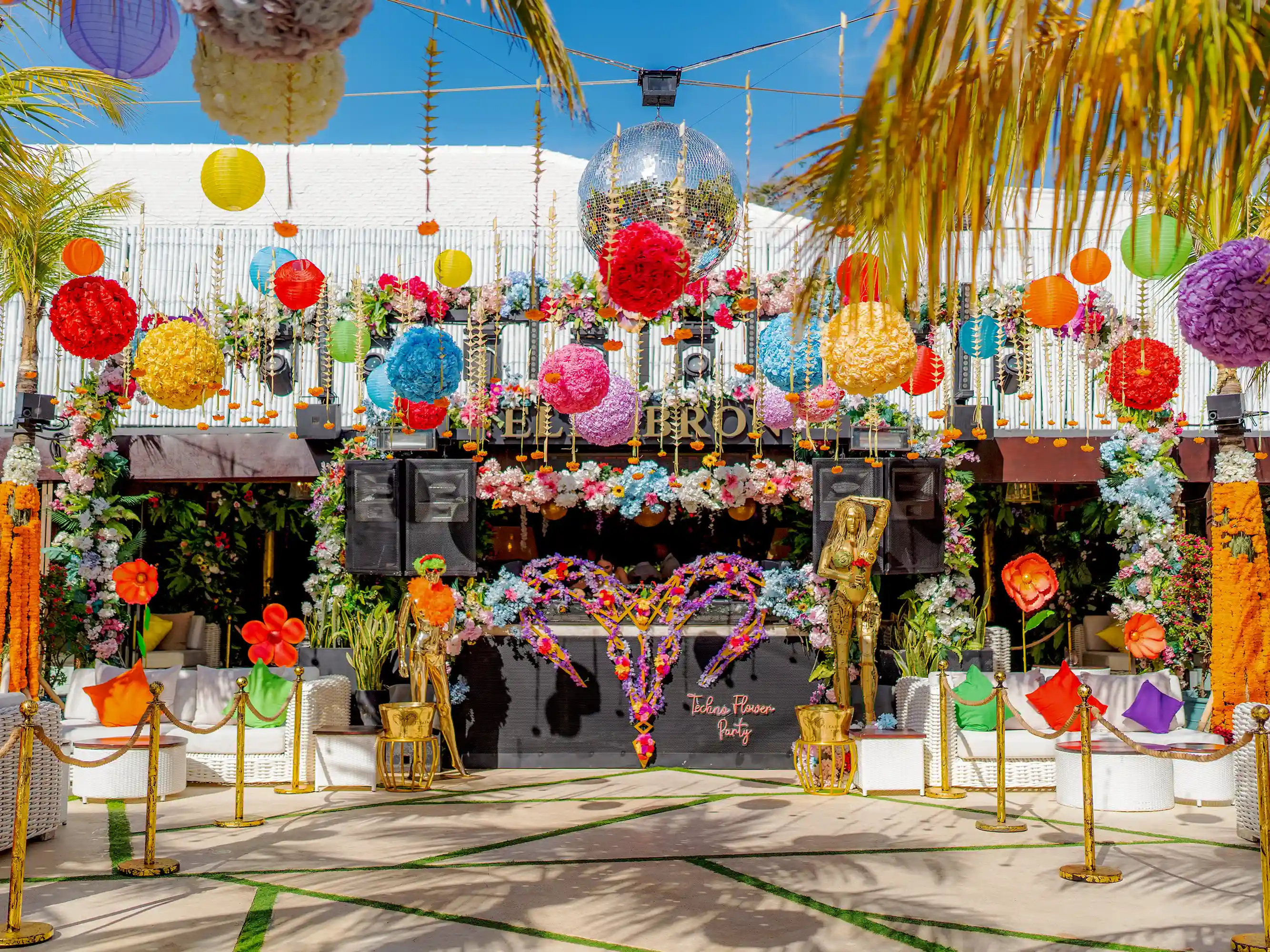 El Kabron Bali Techno Flower Party