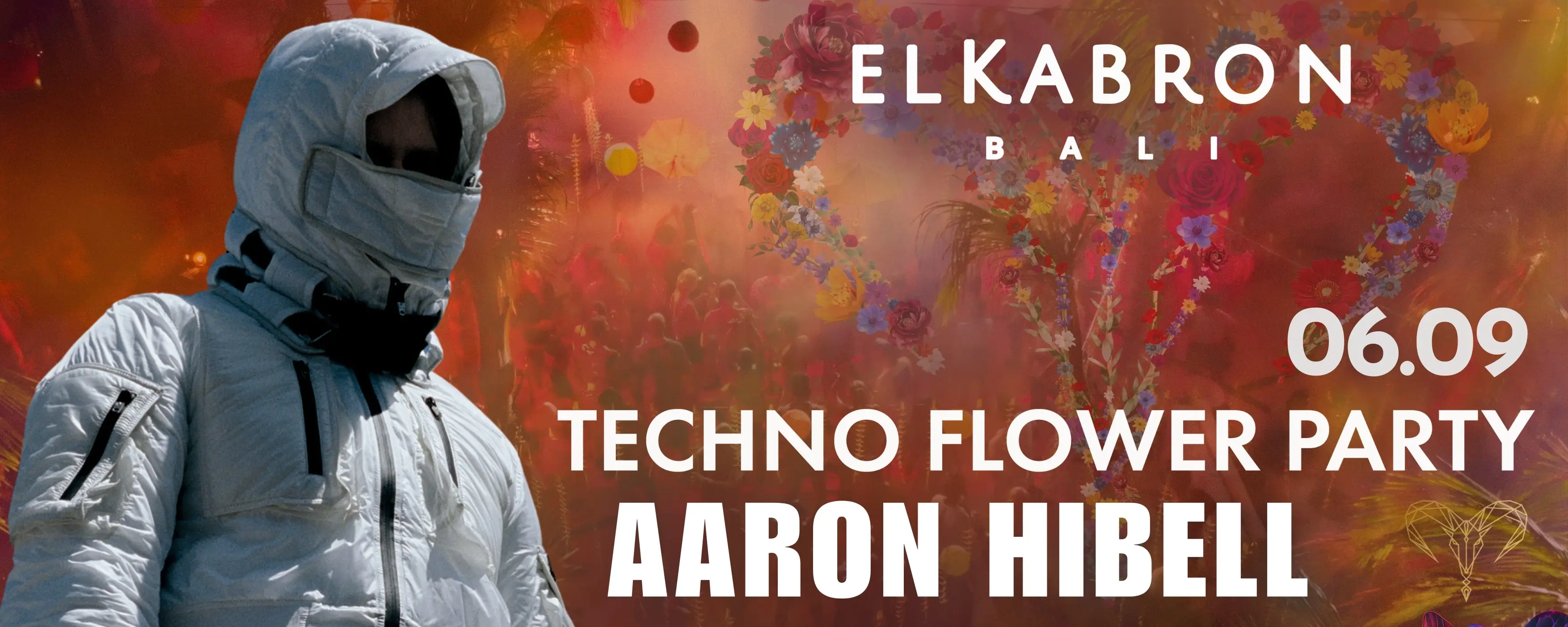 Techno Flower Party at El Kabron Bali