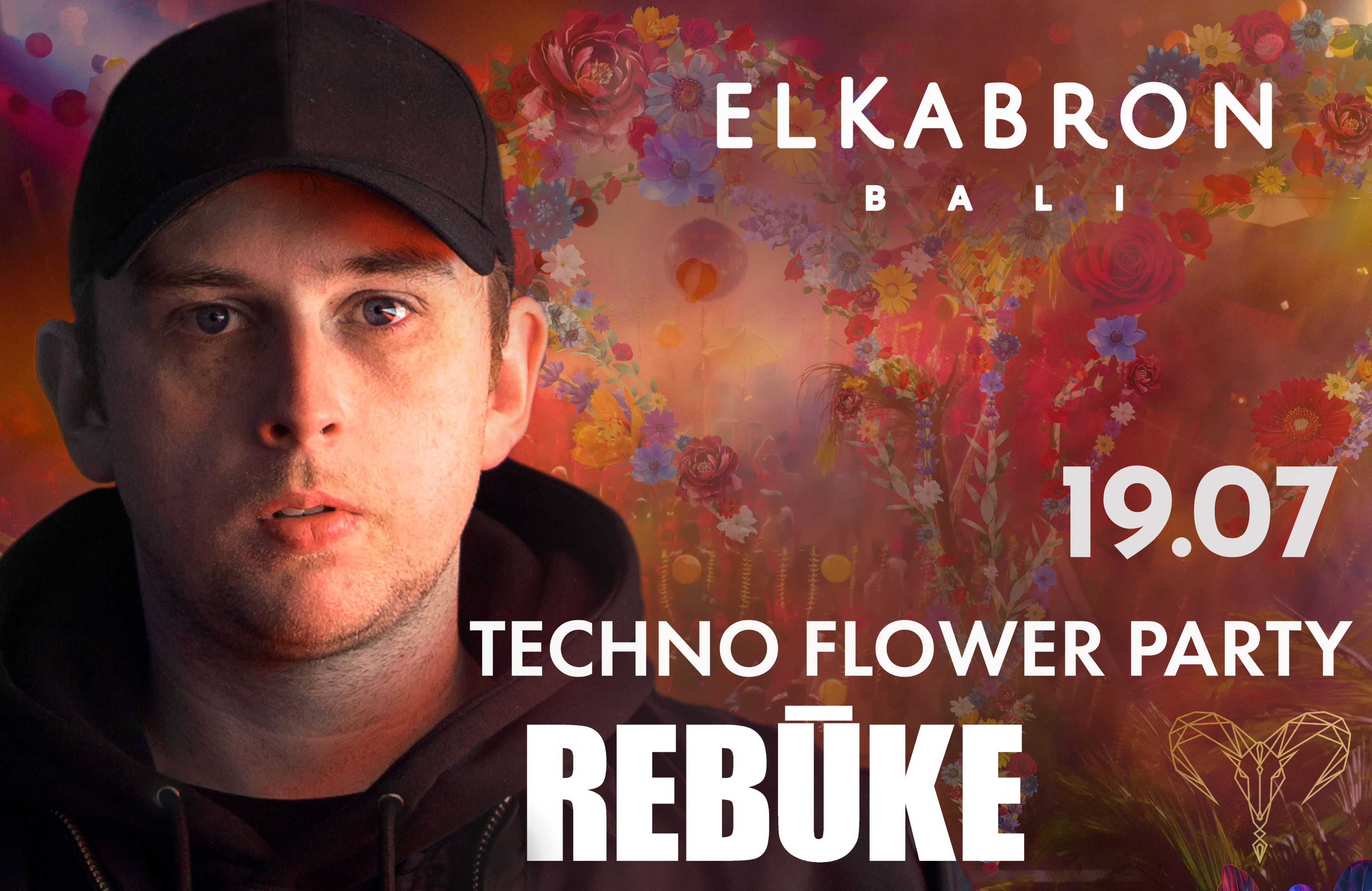 Techno Flower Party at El Kabron Bali